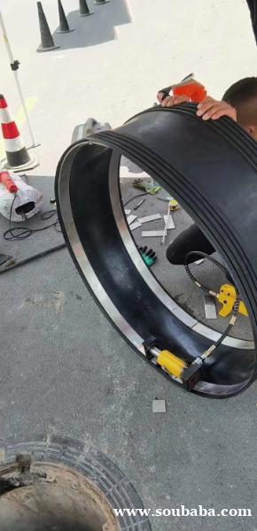 非开挖管道修复工具不锈钢双涨圈300-2000钢套环不锈钢快速锁 非开挖管道修复工具不锈钢双涨圈300-2000钢套环不锈钢快速锁