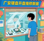 广安硬盘开盘维修数据 磁头坏 摔变形 专注硬盘数据提取