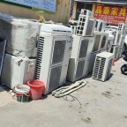 博兴空调回收电话 博兴二手空调回收 制冷设备机组回收 仓库挤压回收 大量回收空调