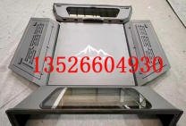 韩国双龙musson皮卡车后备箱后斗分体锰钢三开门高盖后箱盖